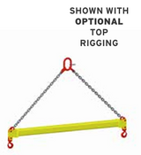 4,900 LB WLL AT 45 DEG 9/32" CHAIN SLING TOP RIGGING (24456)