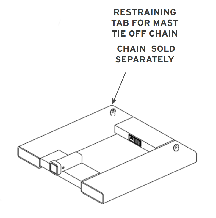 Trailer Spotter w/Pintle 4-Bolt Mount (23333)