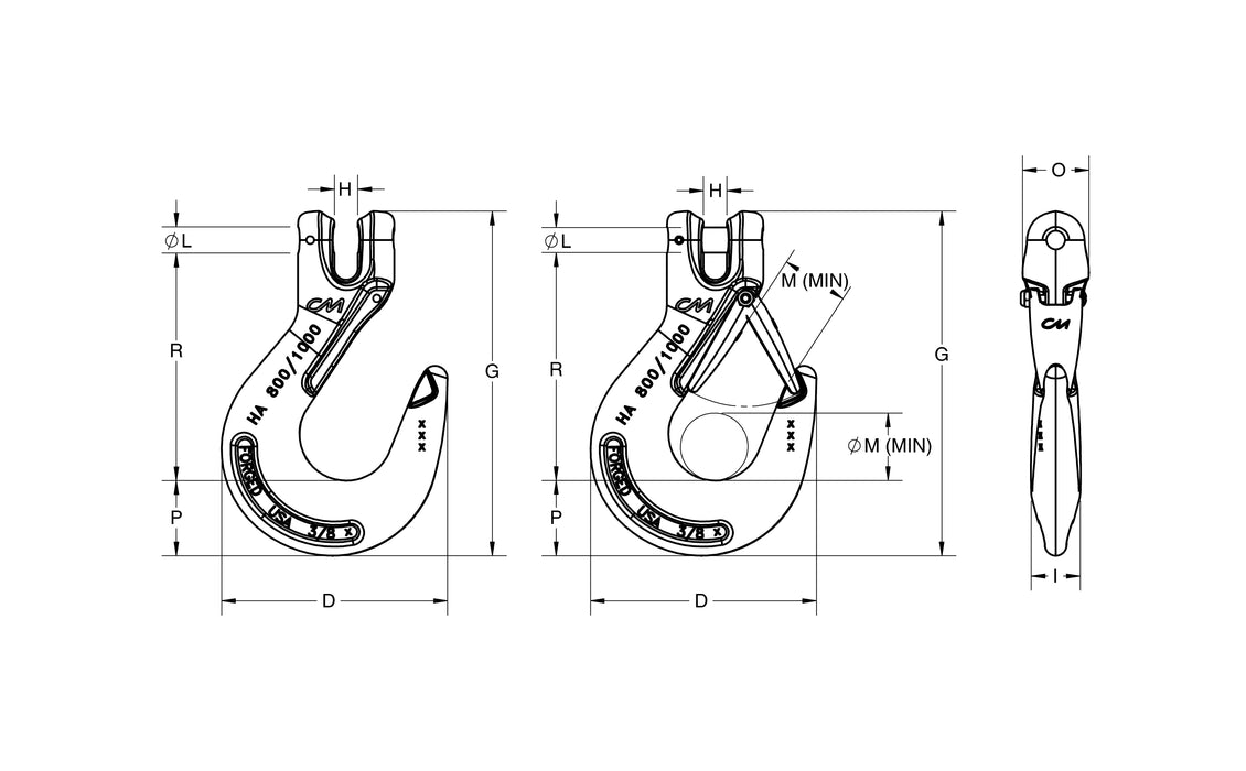 Clevis Rigging/Latch Hook - Domestic
