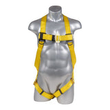 HARNESS 3PT., PASS-THRU LEGS, BACK D-RING. (H11110005)