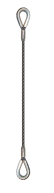 Single-leg Thimble Eye & Thimble Eye Wire Rope Sling